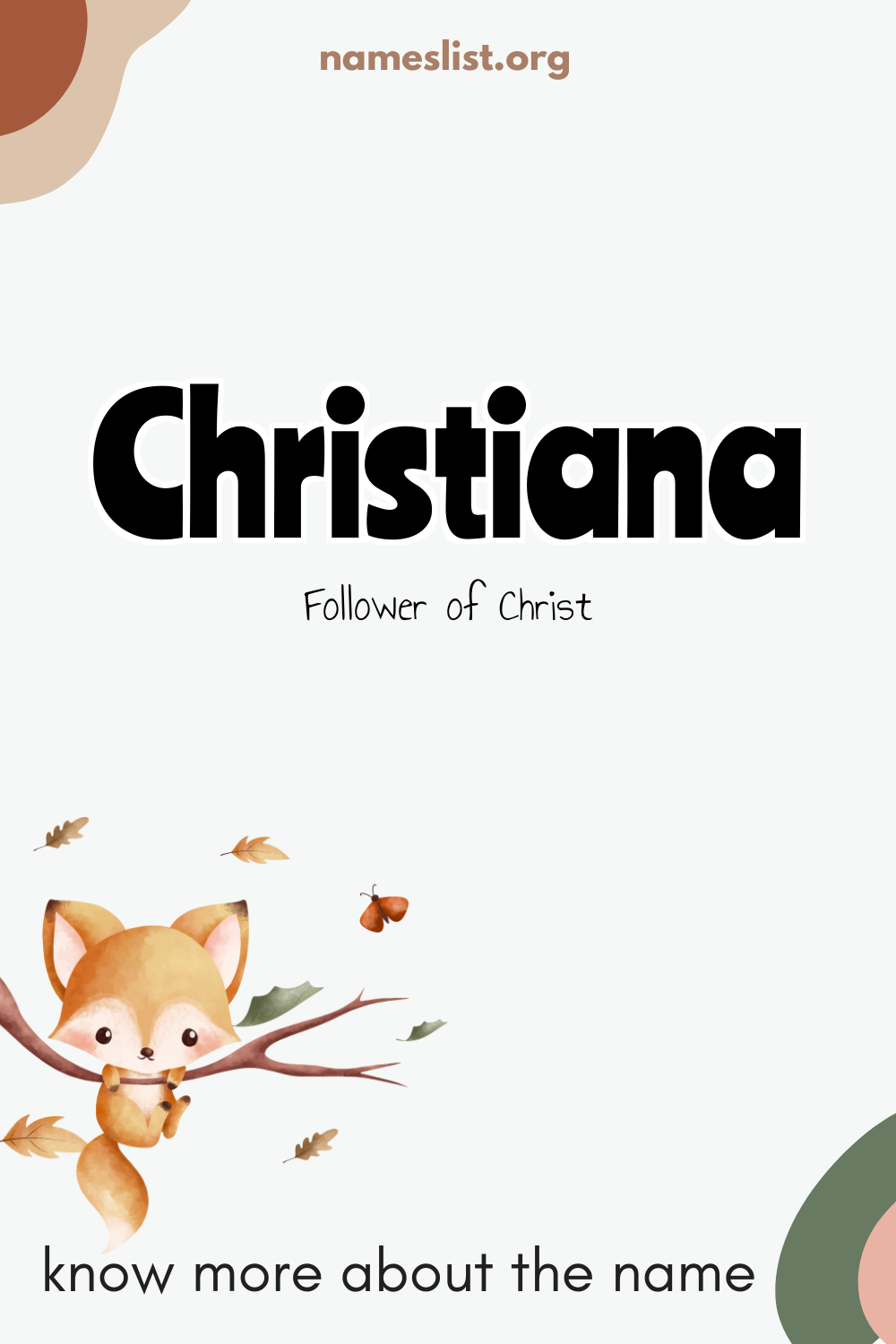 Christiana meaning and origin