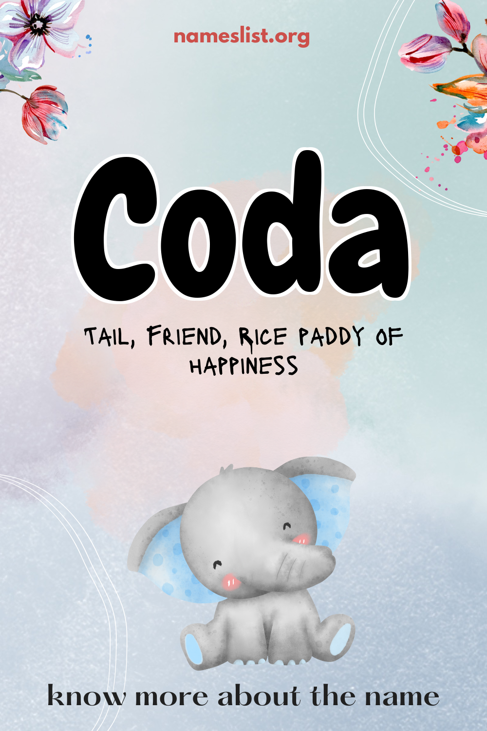 Coda meaning and origin