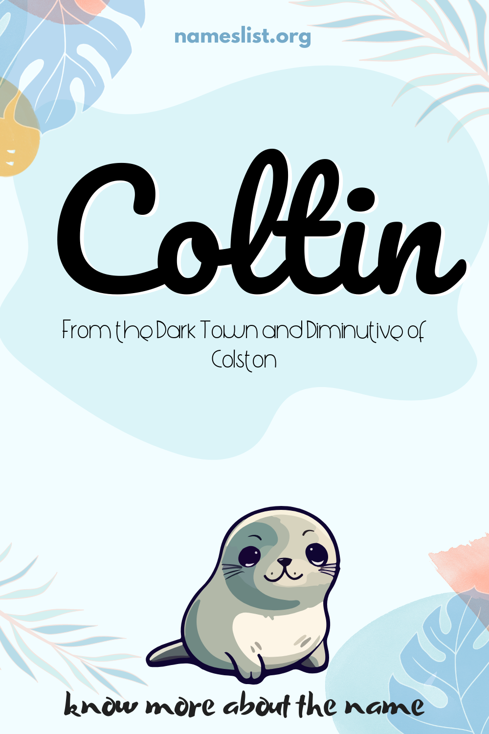 Coltin meaning and origin