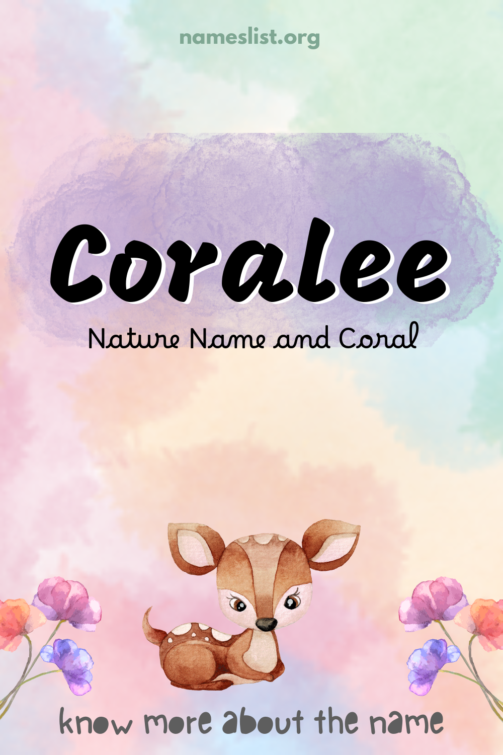 Coralee meaning and origin