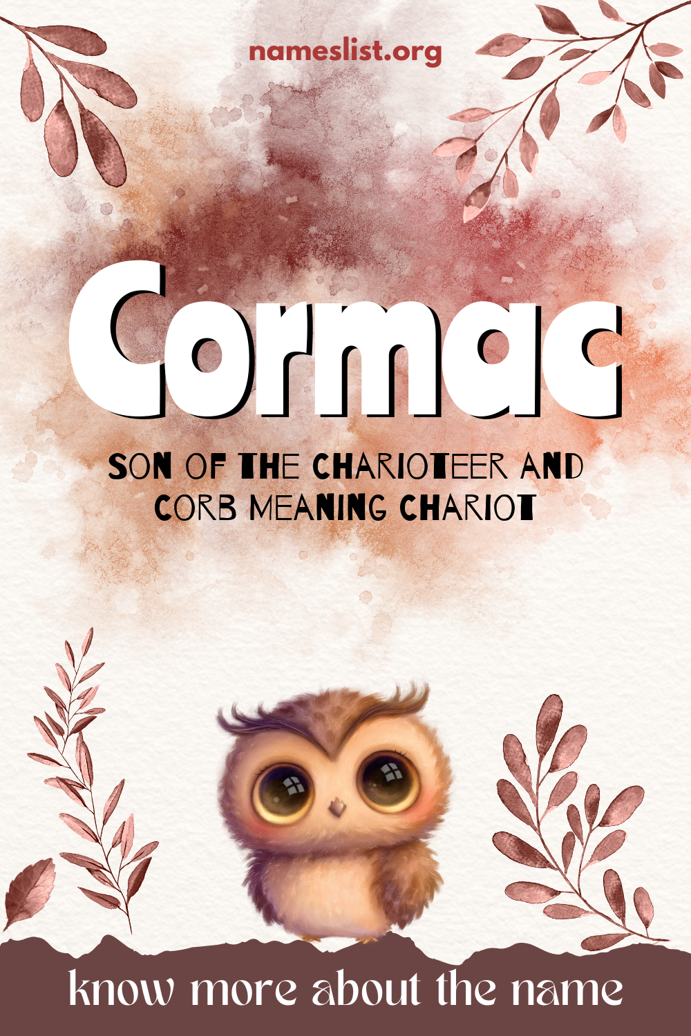 Cormac meaning and origin
