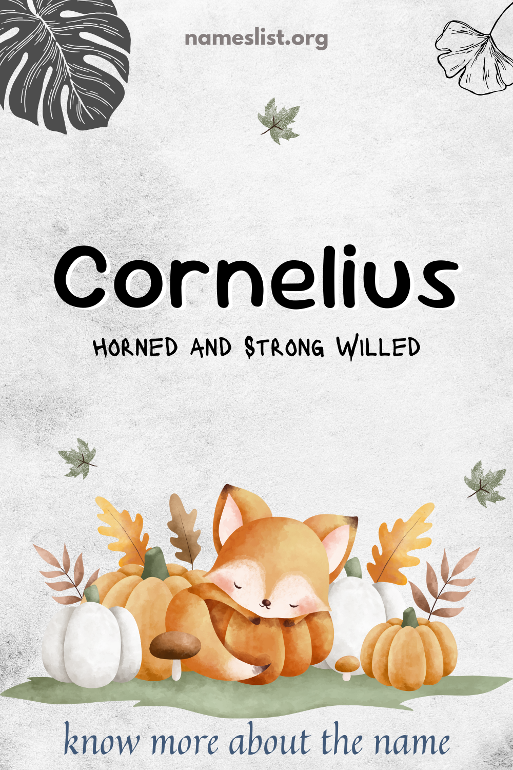 Cornelius meaning and origin