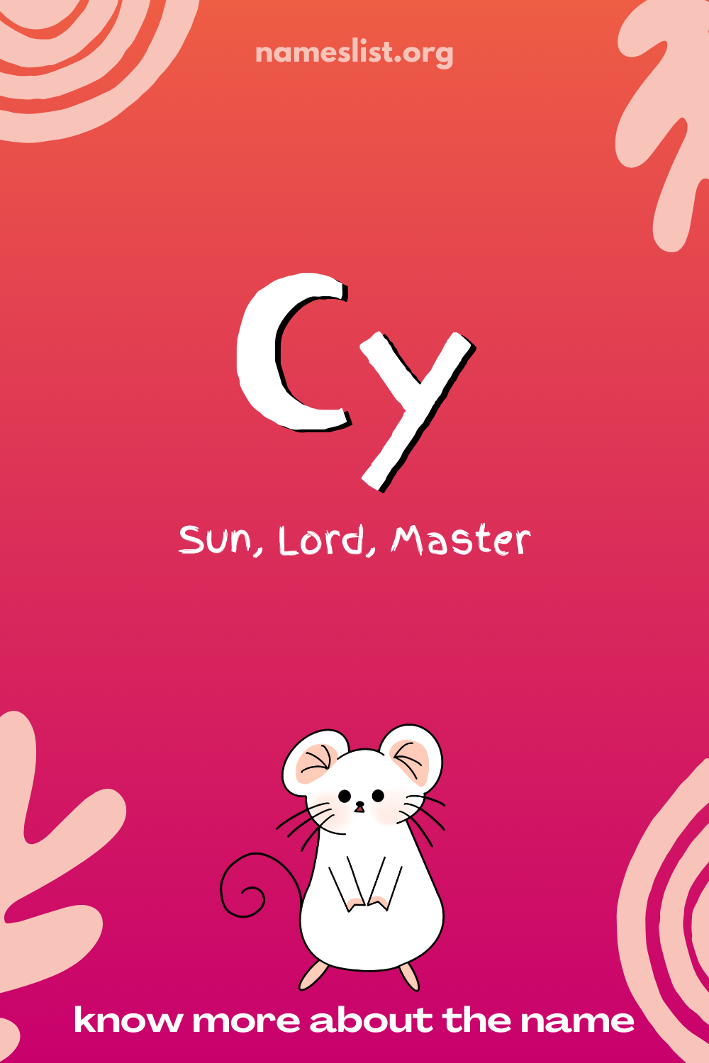 Cy meaning and origin