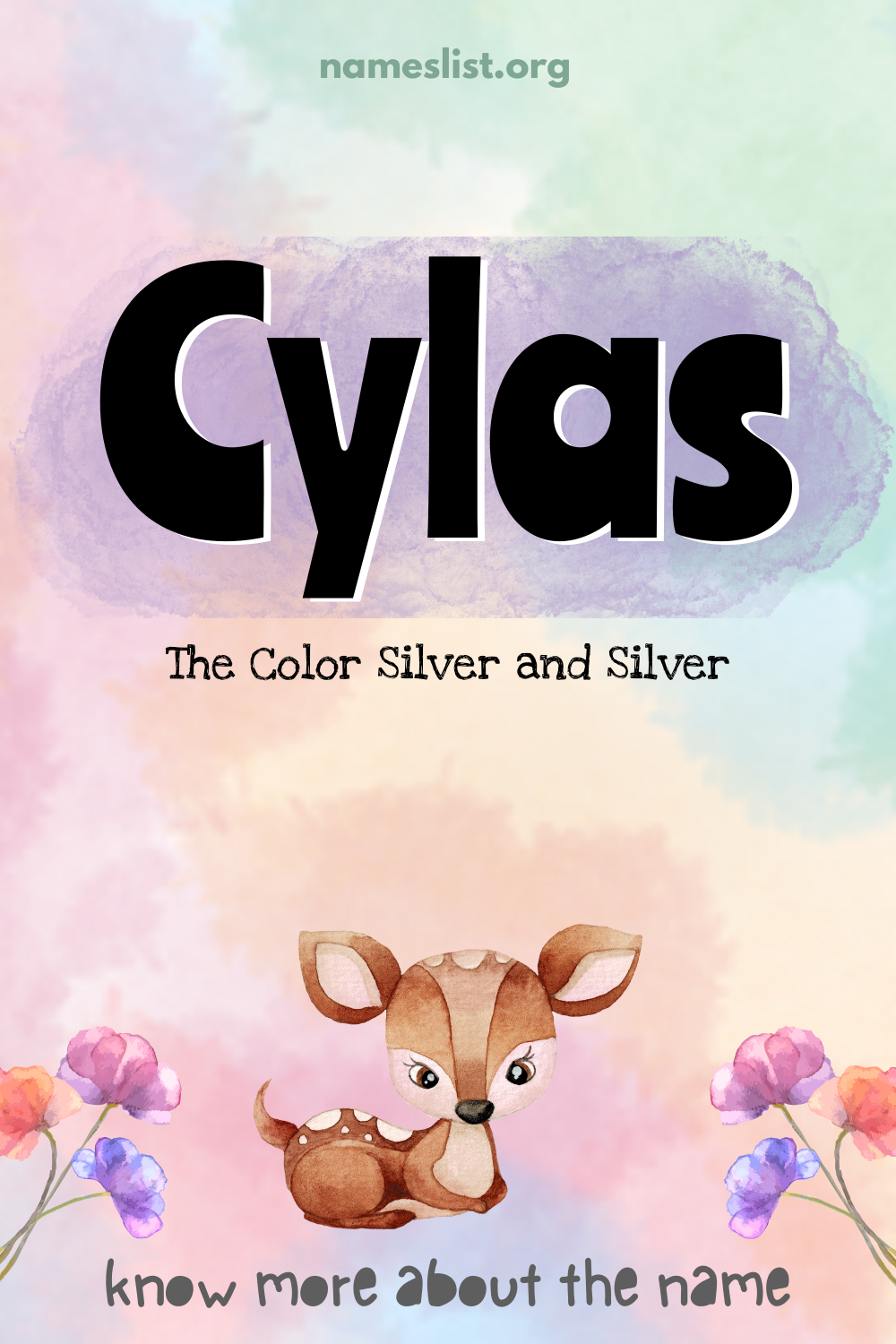 Cylas meaning and origin