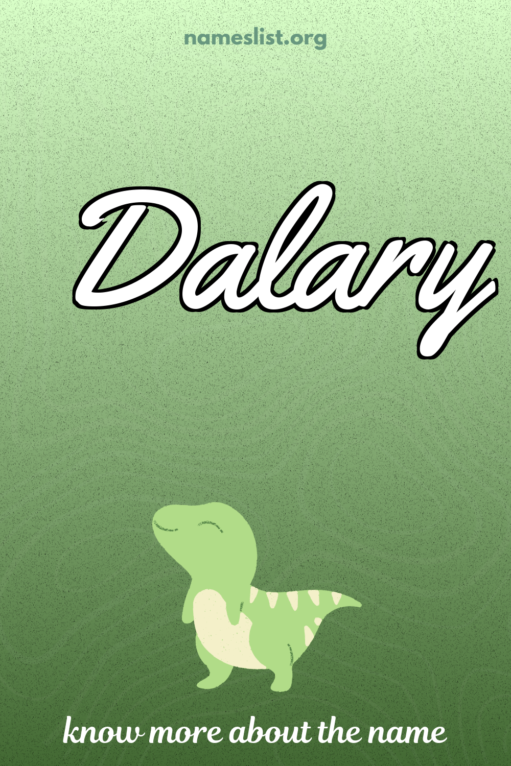 Dalary meaning and origin