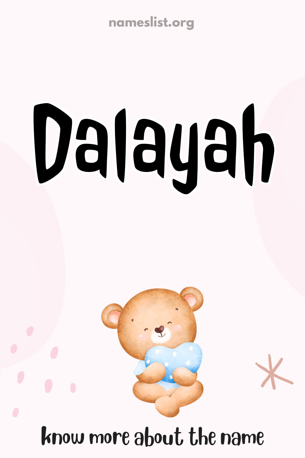 Dalayah meaning and origin