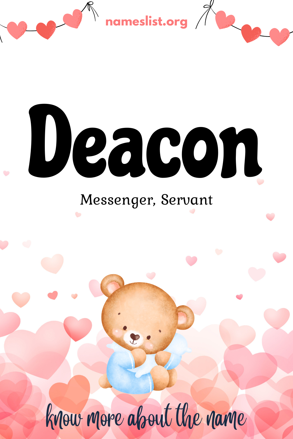 Deacon meaning and origin