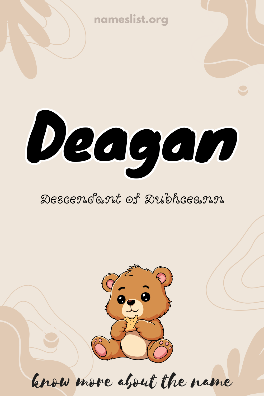 Deagan meaning and origin