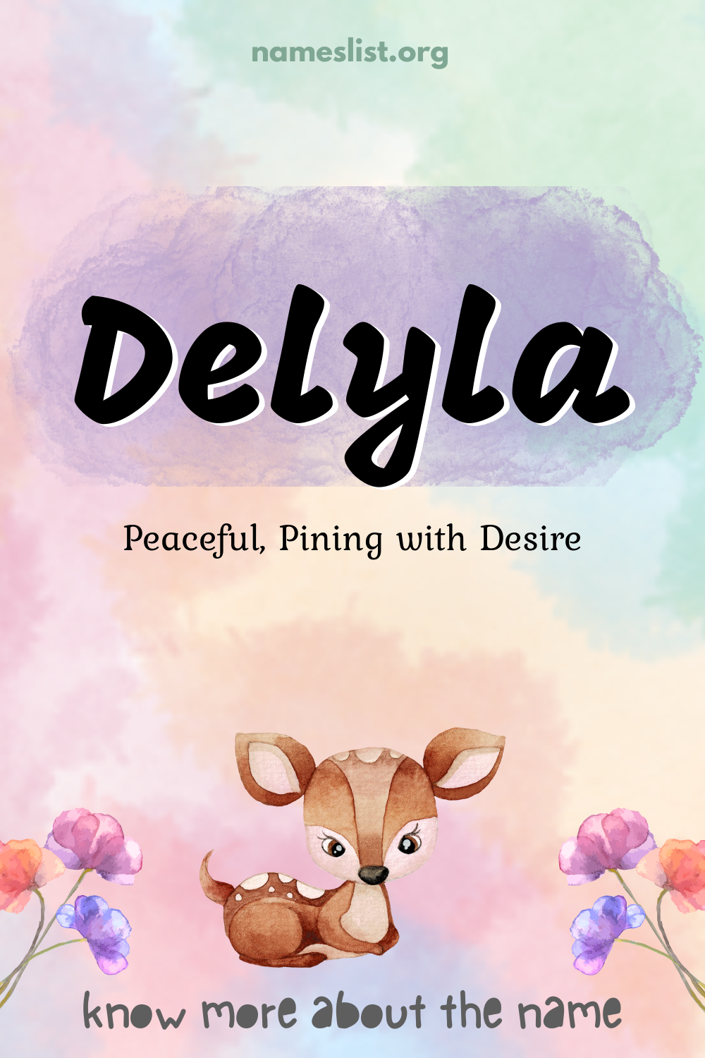Delyla meaning and origin