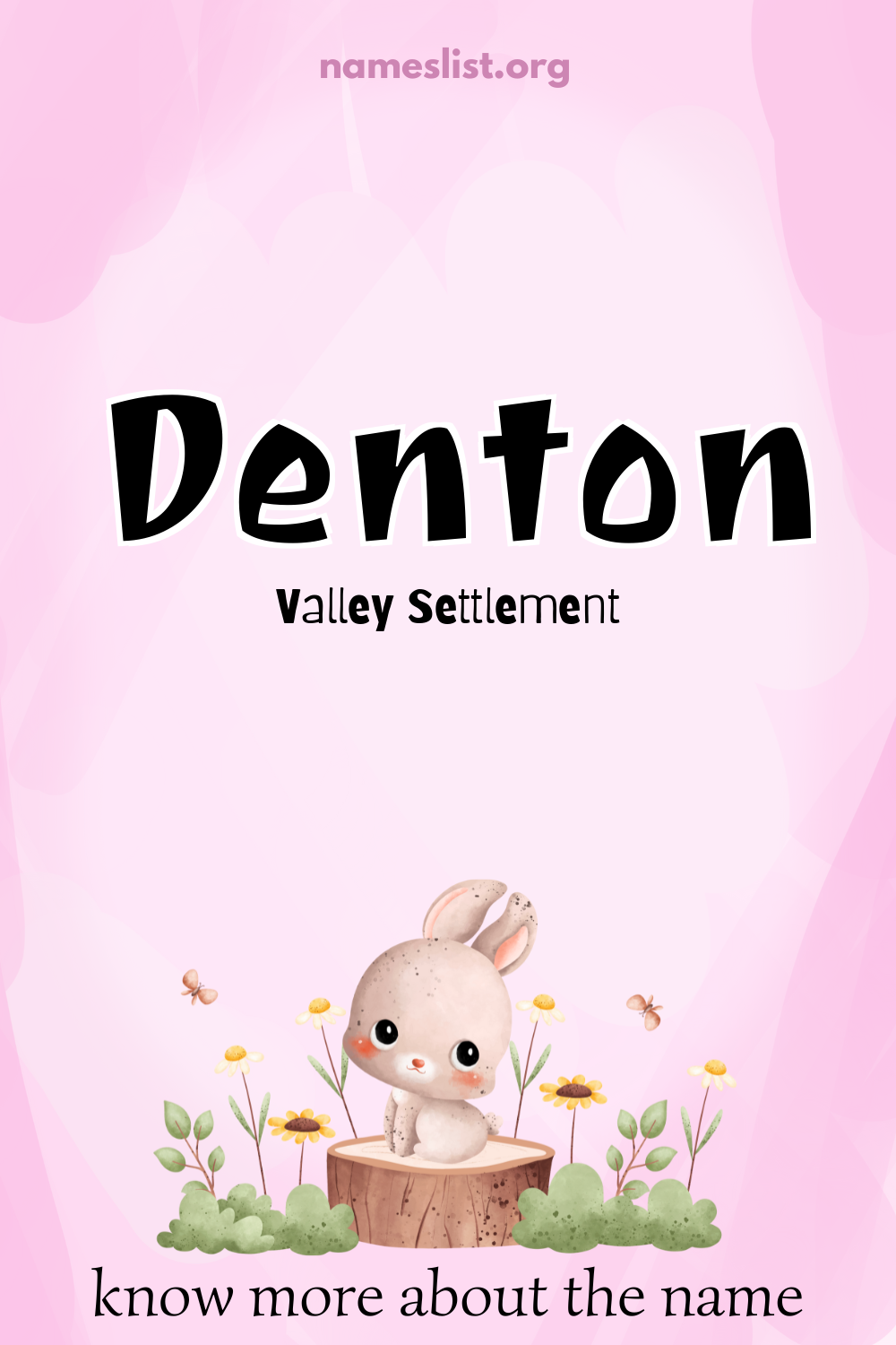 Denton meaning and origin