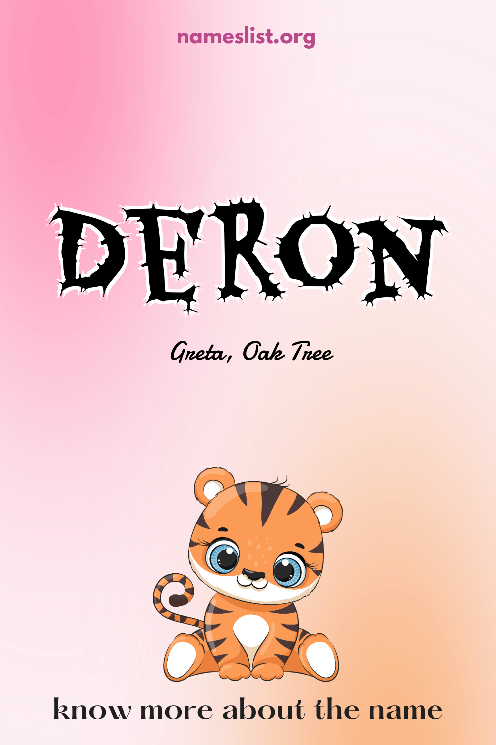 Deron meaning and origin