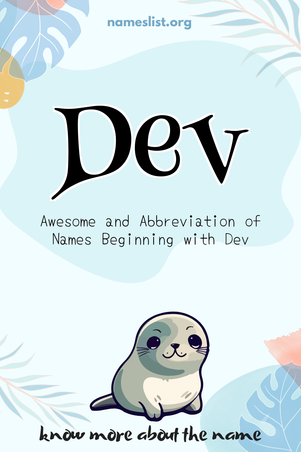 Dev meaning and origin