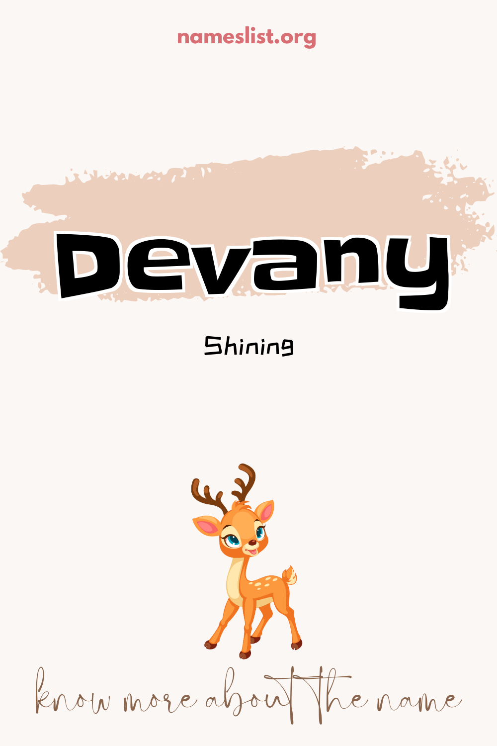 Devany meaning and origin