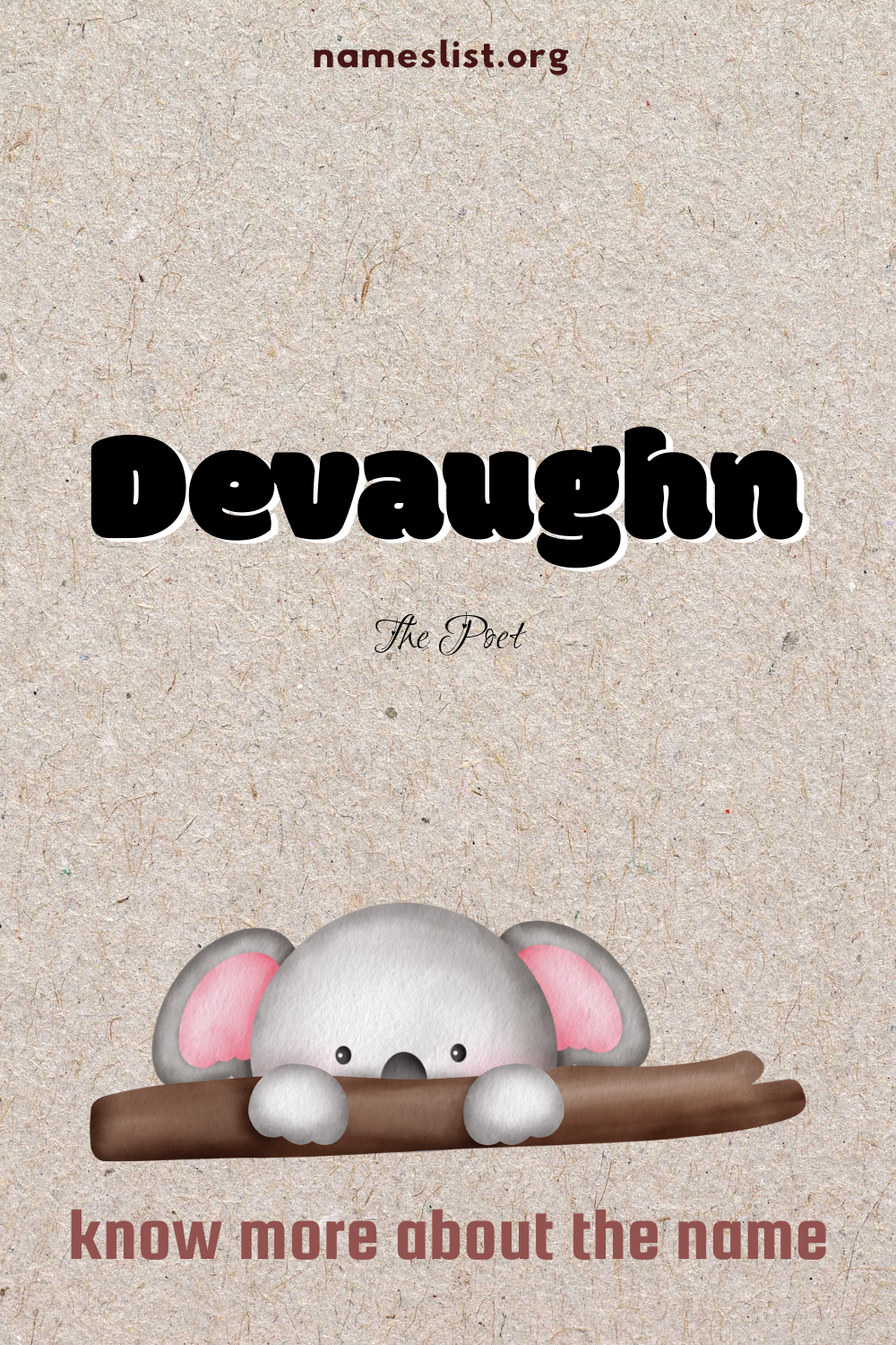 Devaughn meaning and origin