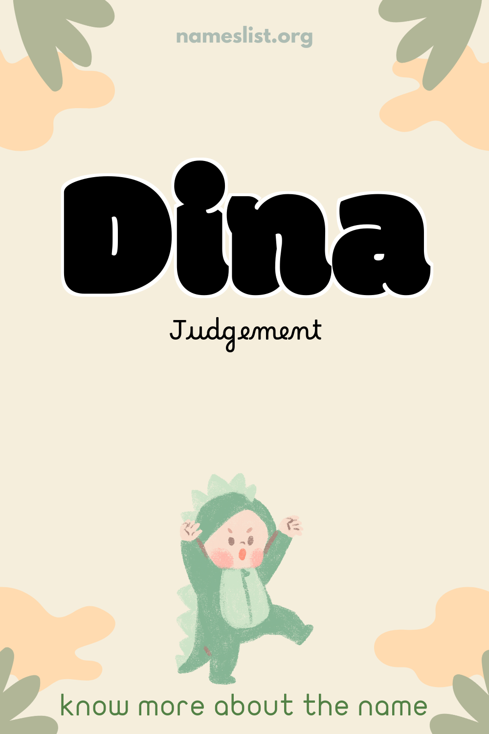 Dina meaning and origin