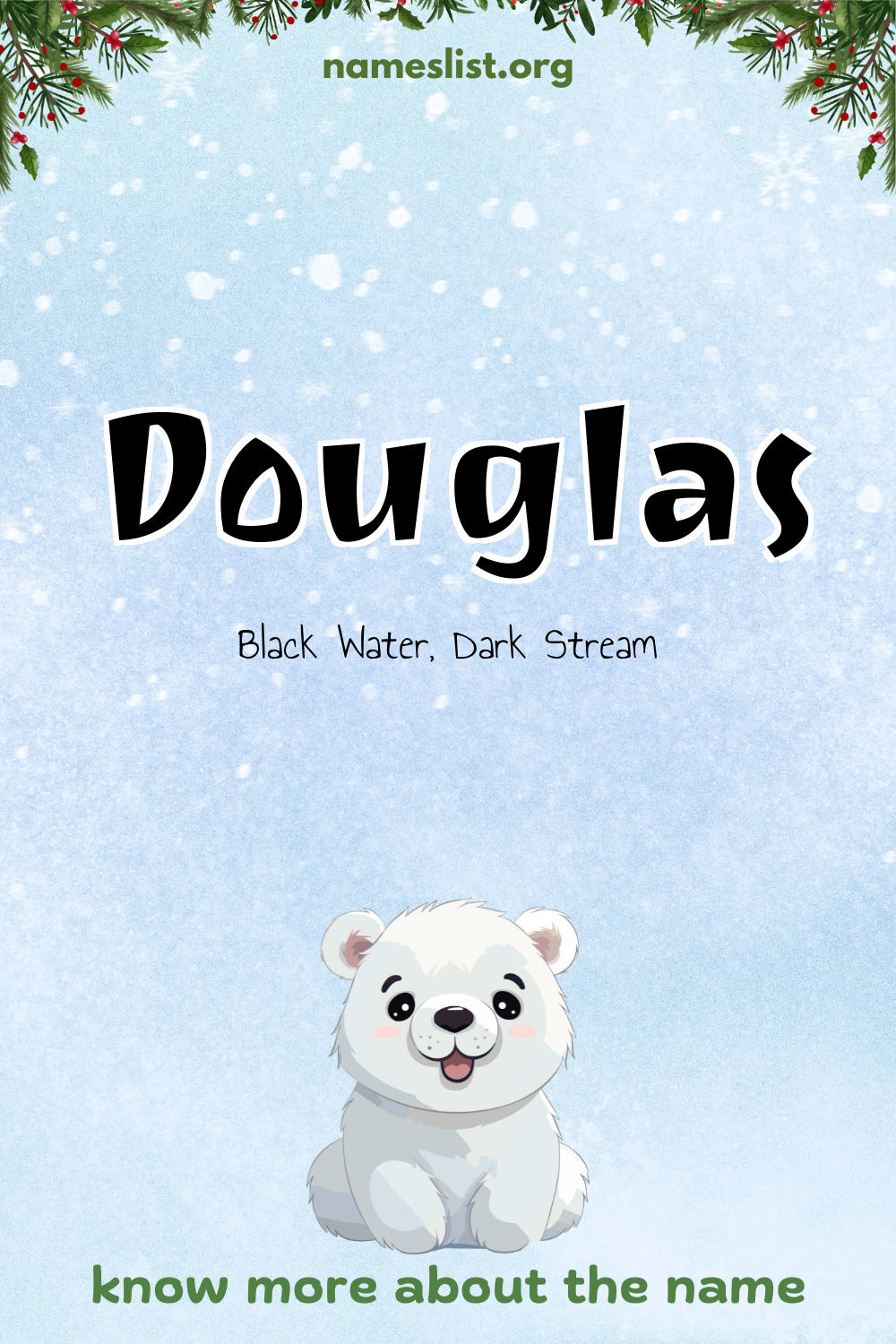 Douglas meaning and origin