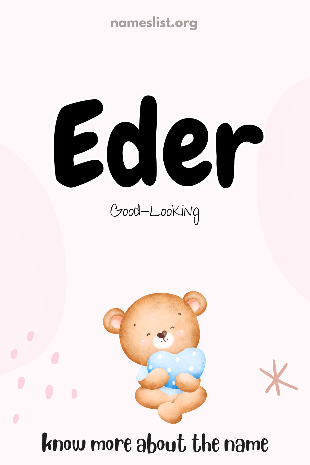 Eder meaning and origin