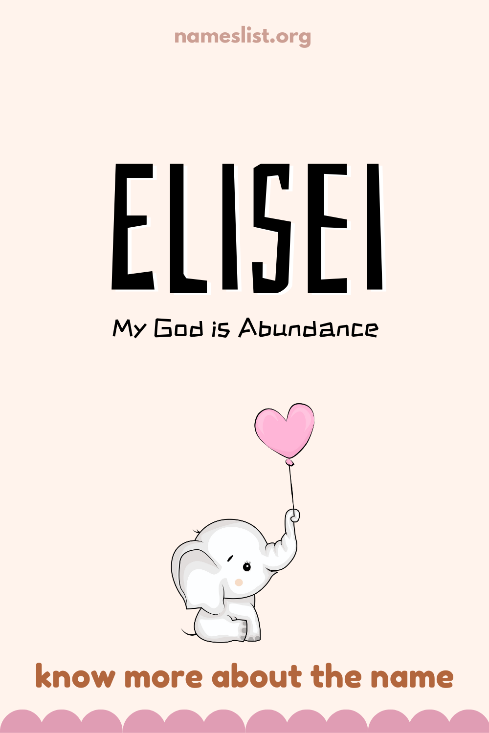 Elisei meaning and origin