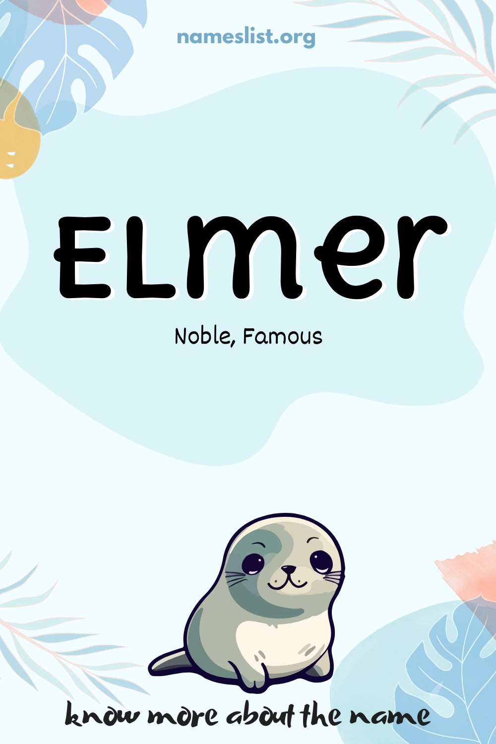 Elmer meaning and origin