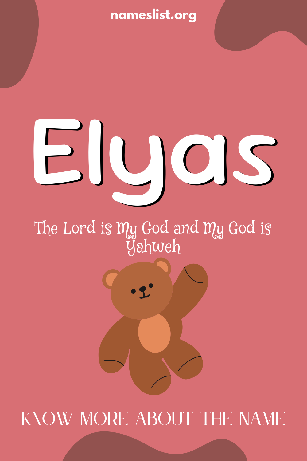 Elyas meaning and origin