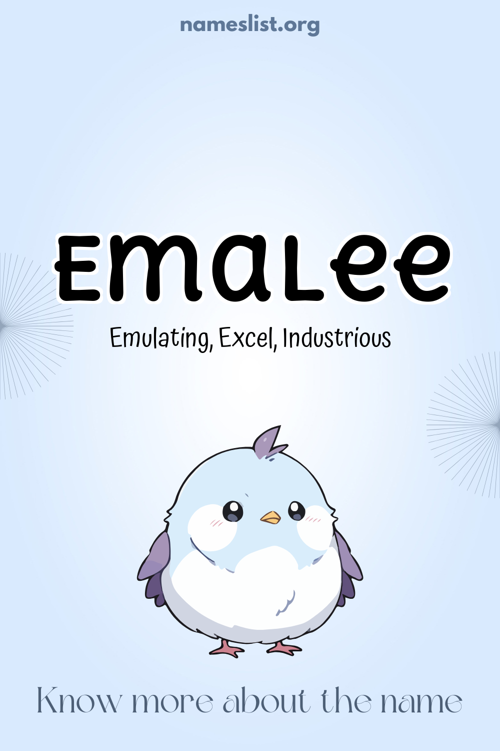 Emalee meaning and origin