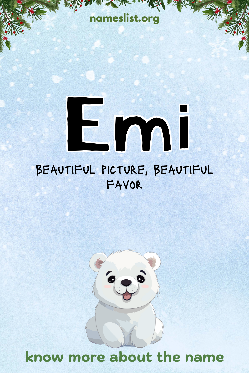 Emi meaning and origin