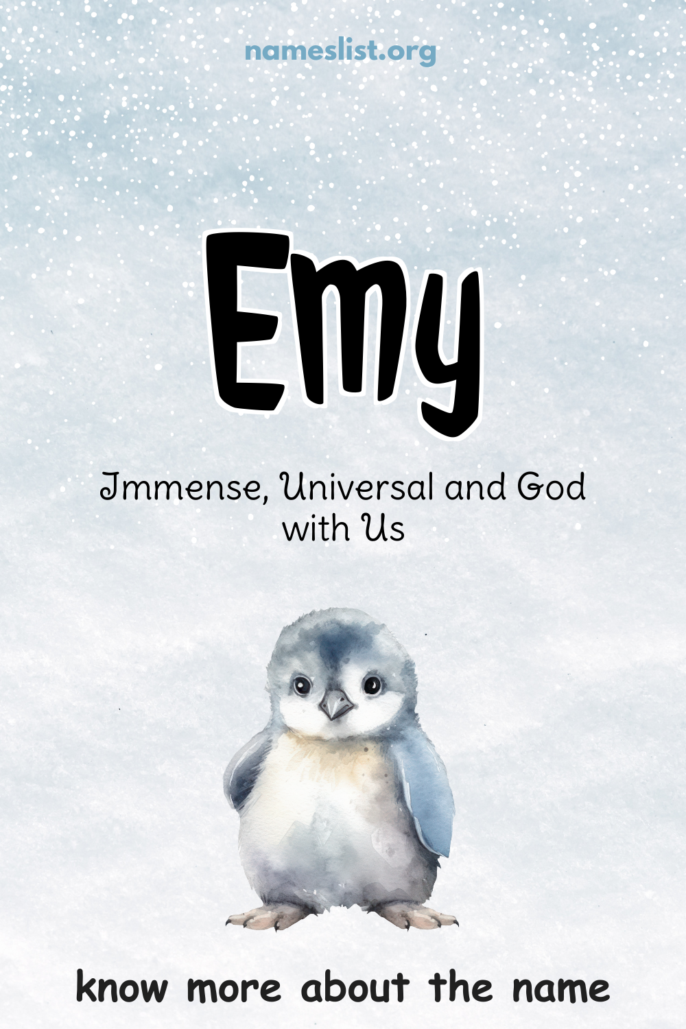 Emy meaning and origin