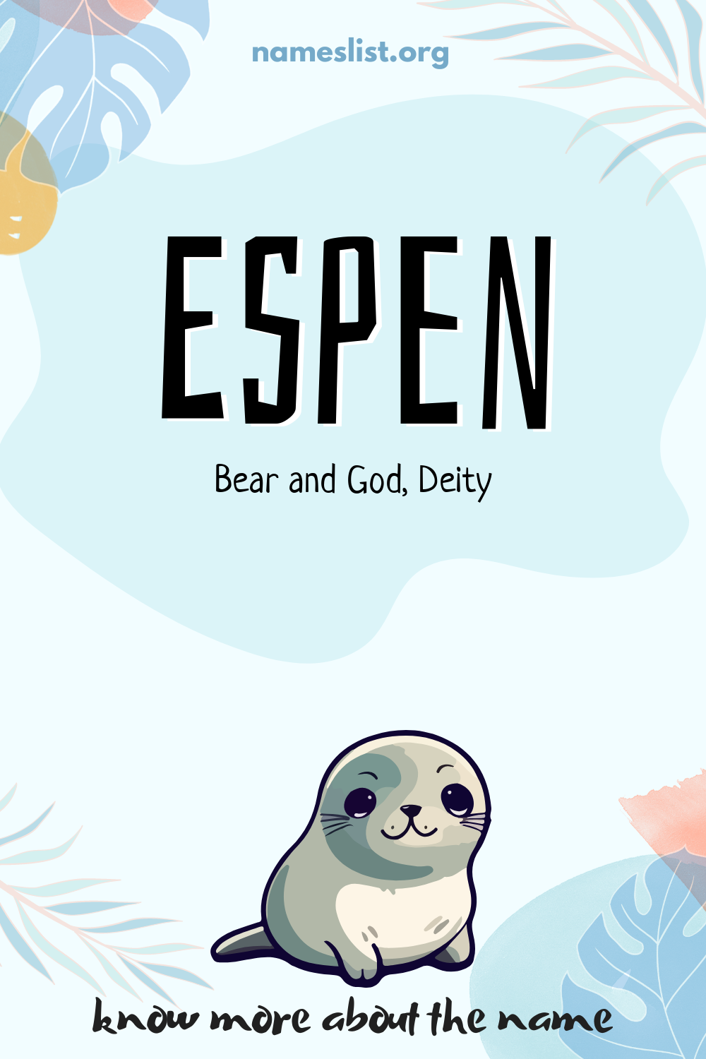 Espen meaning and origin