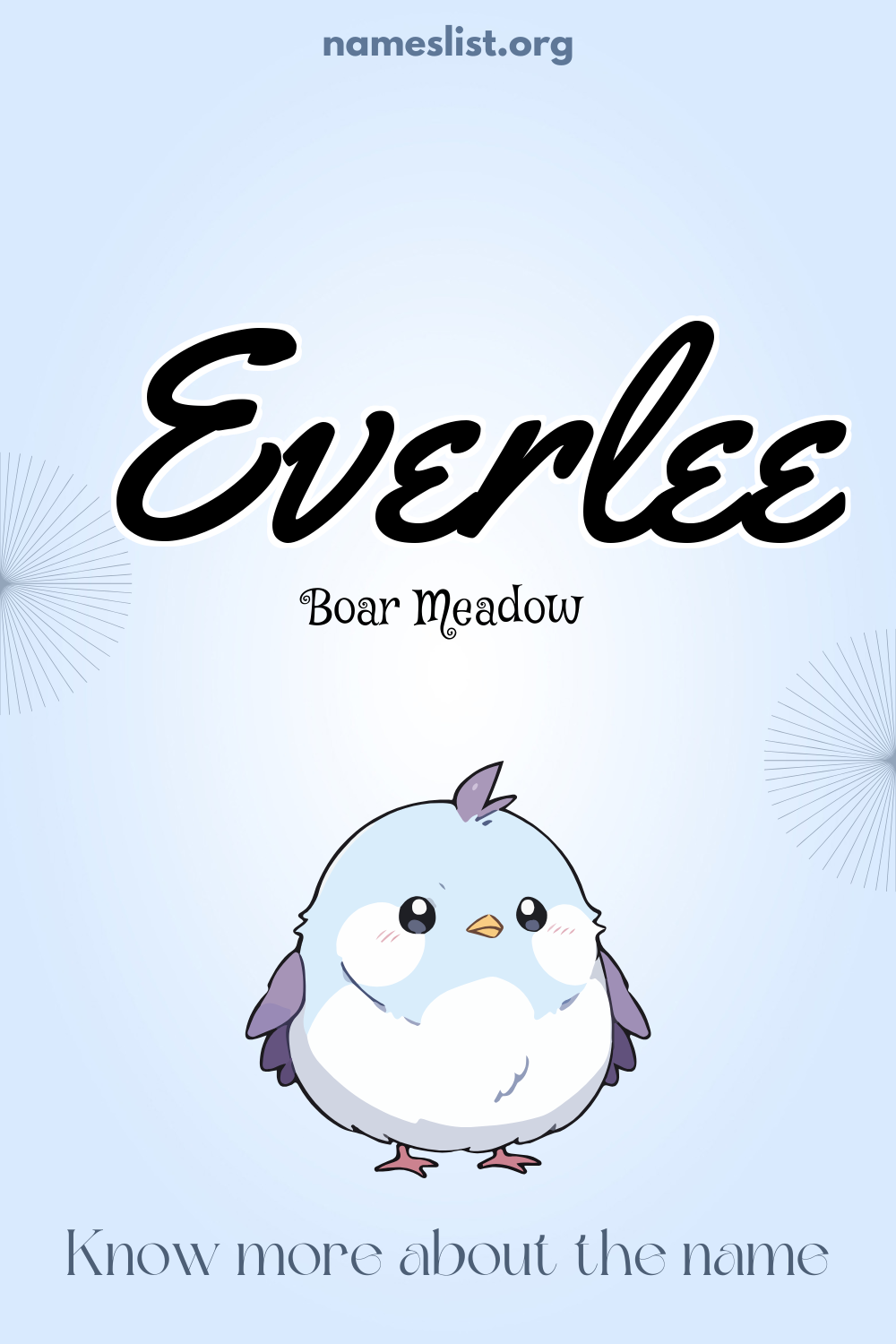 Everlee meaning and origin