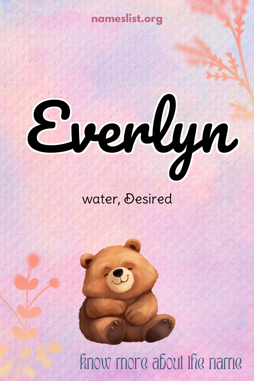 Everlyn meaning and origin