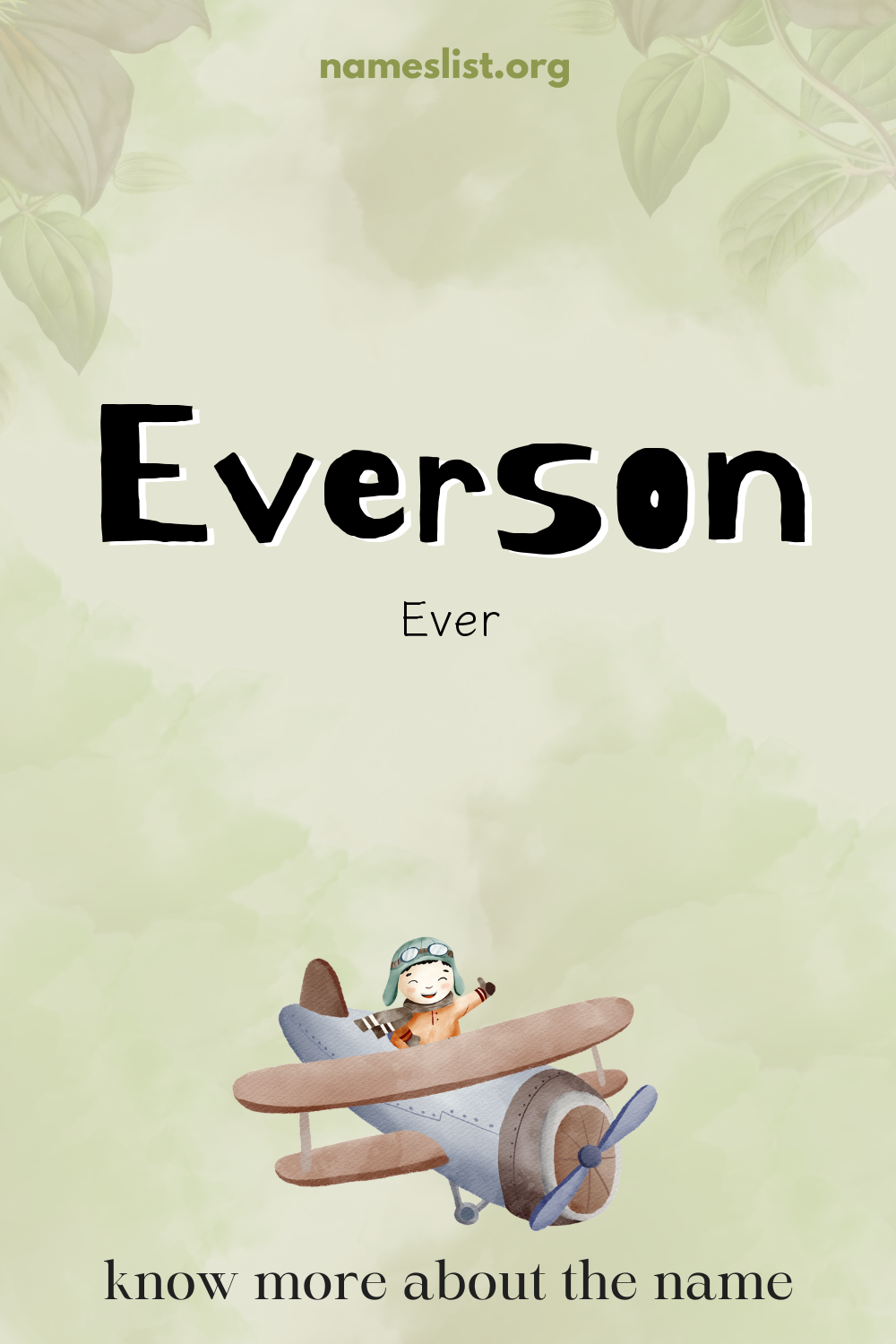 Everson meaning and origin