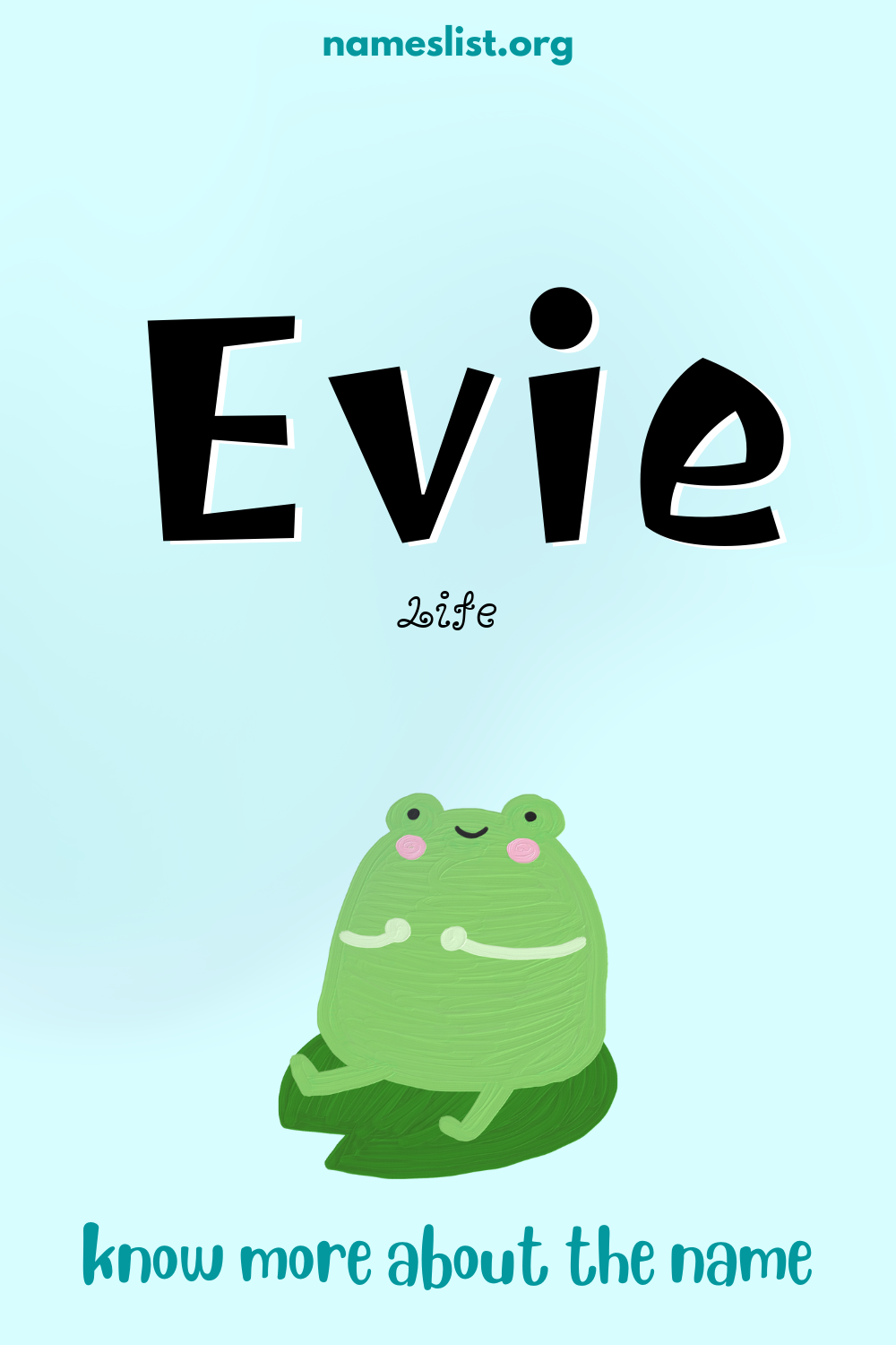Evie meaning and origin