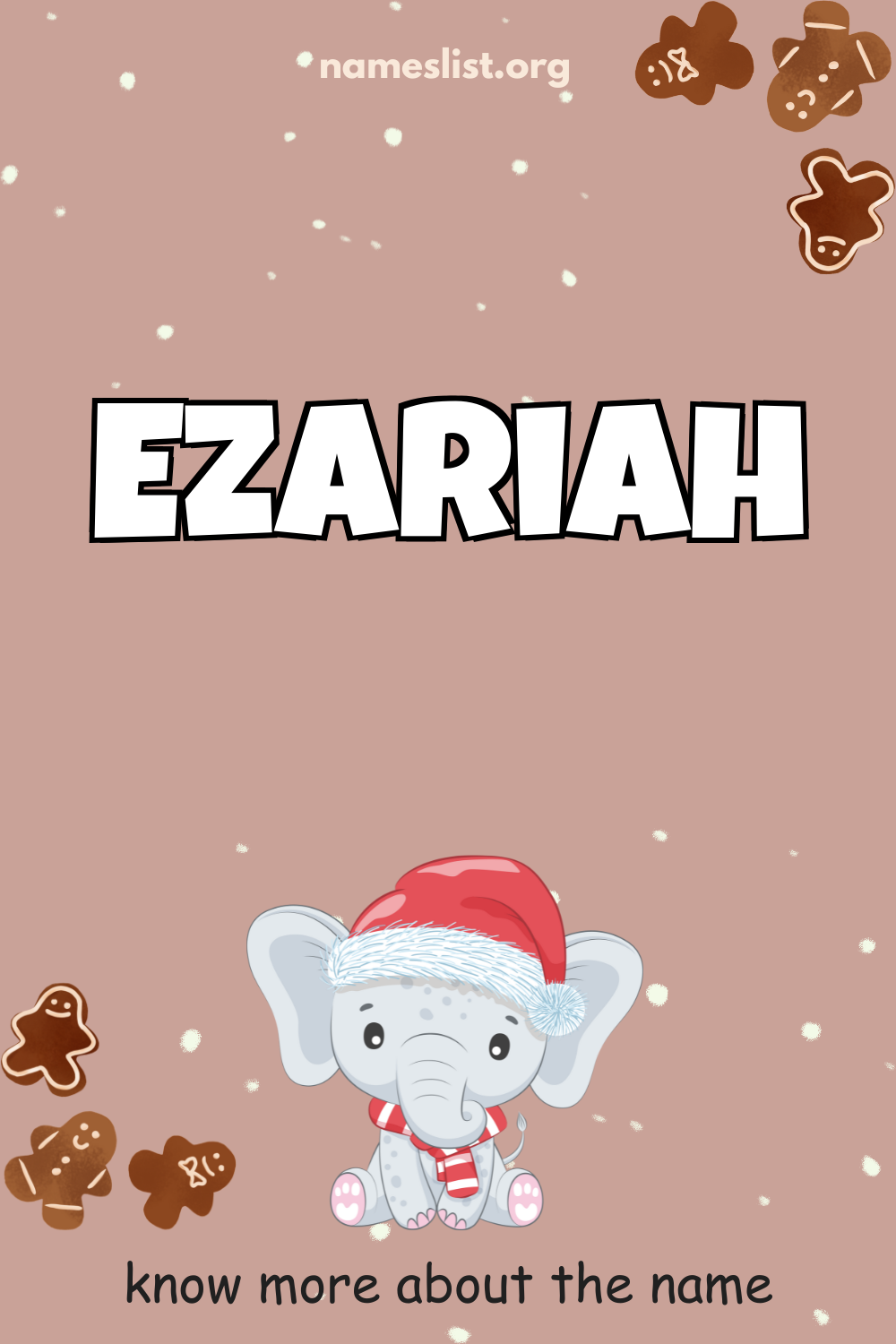 Ezariah meaning and origin