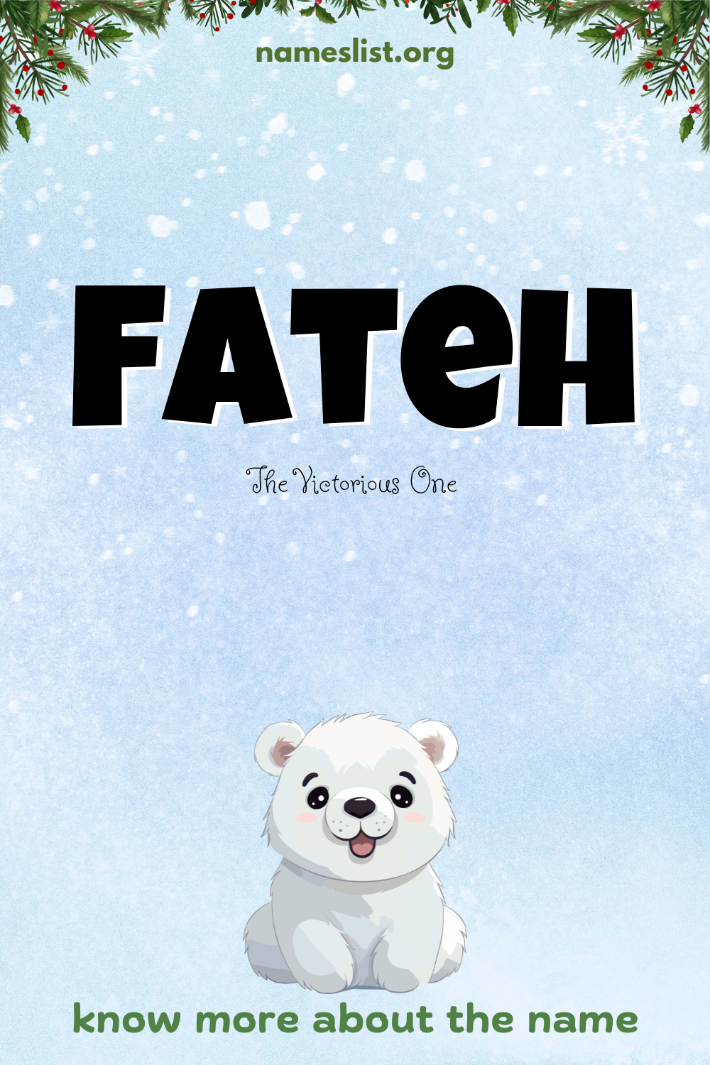 Fateh meaning and origin