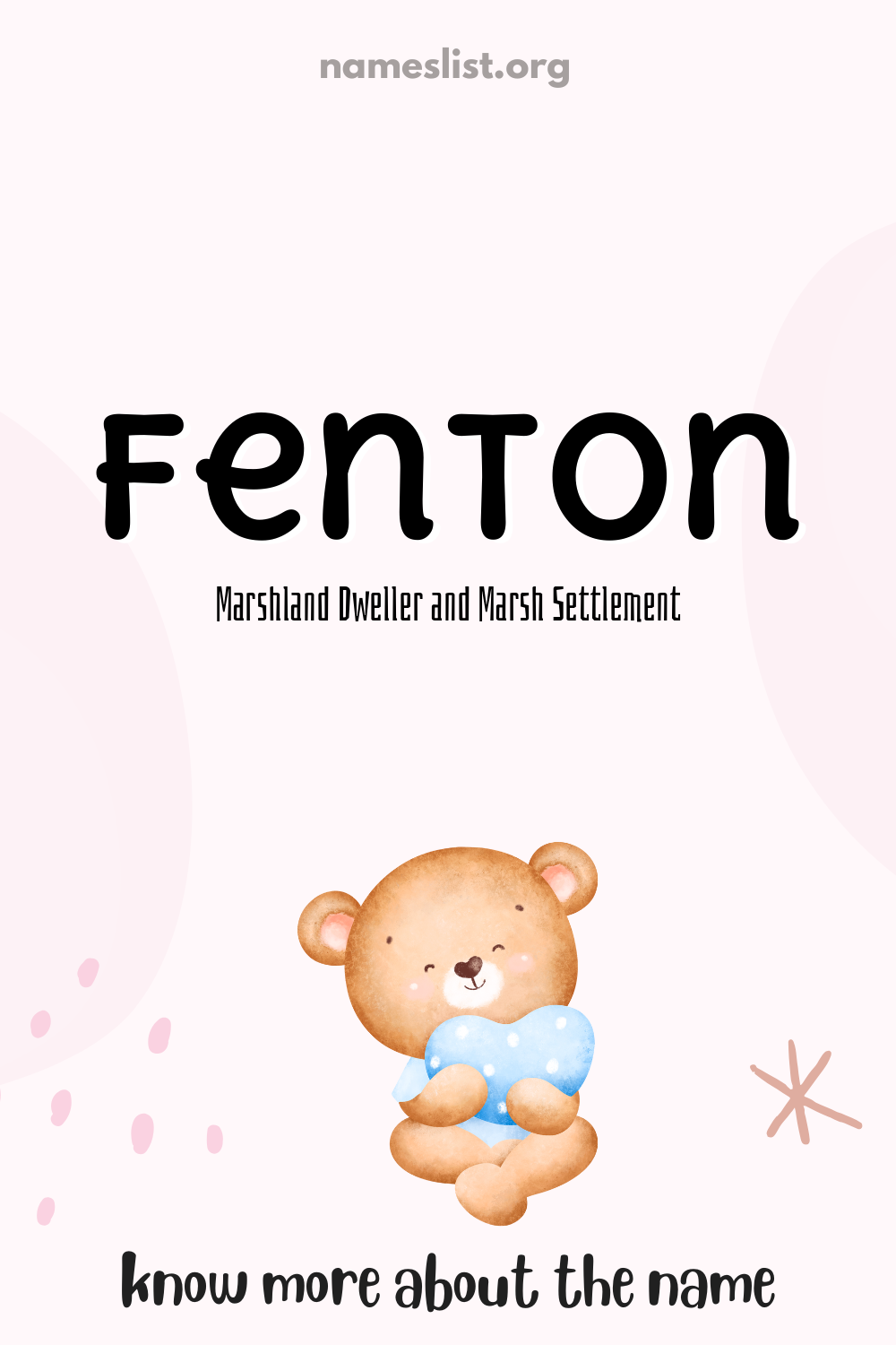 Fenton meaning and origin
