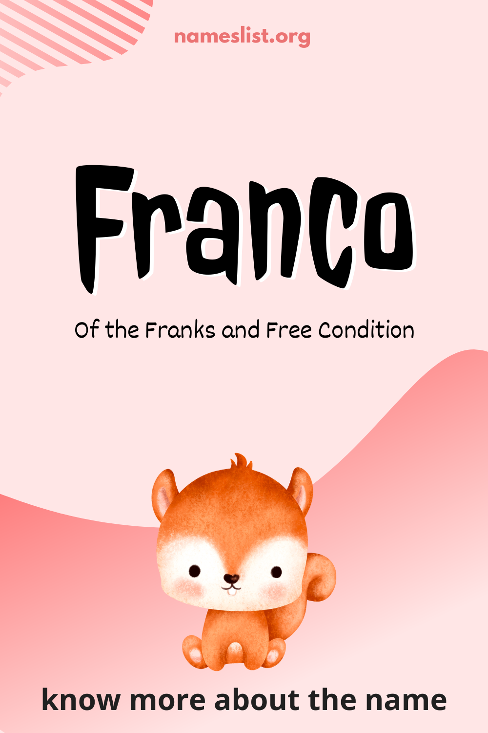 Franco meaning and origin