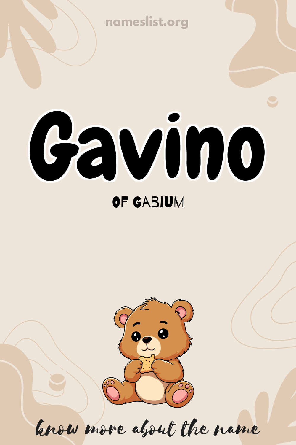 Gavino meaning and origin