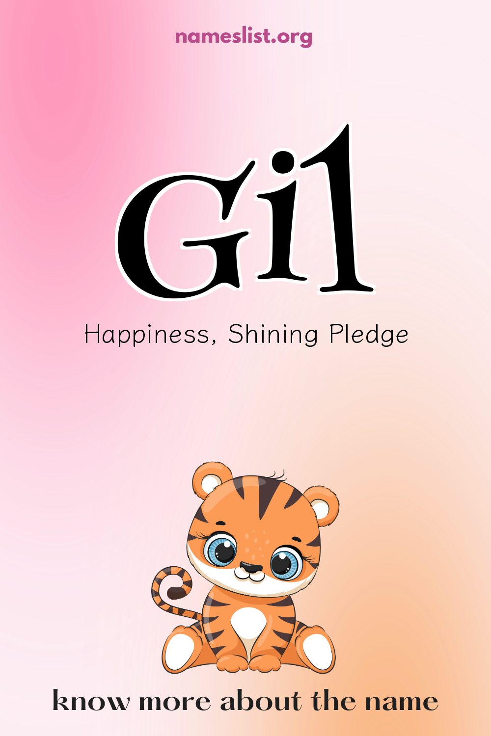 Gil meaning and origin