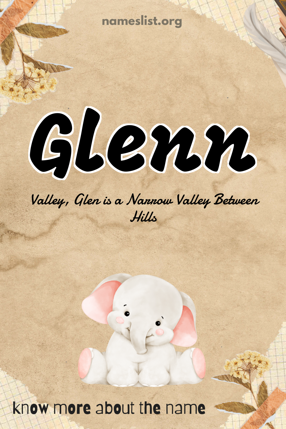 Glenn meaning and origin