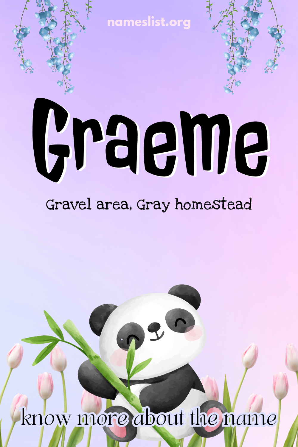 Graeme meaning and origin