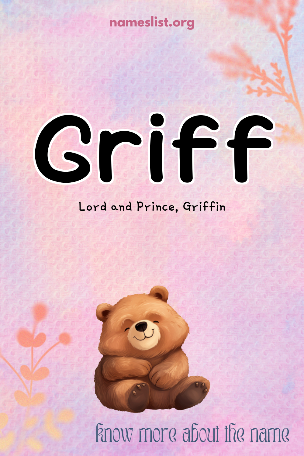 Griff meaning and origin