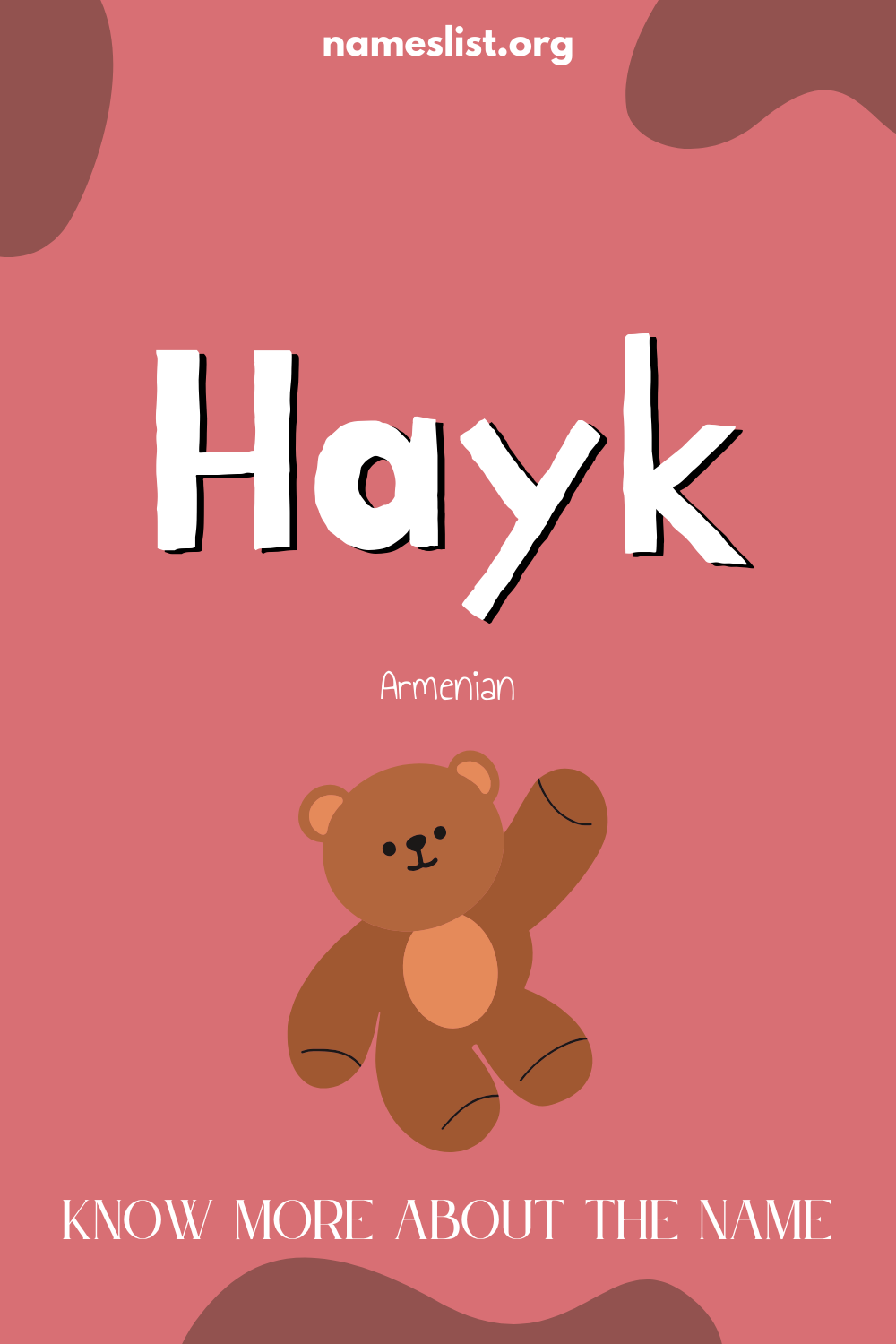 Hayk meaning and origin