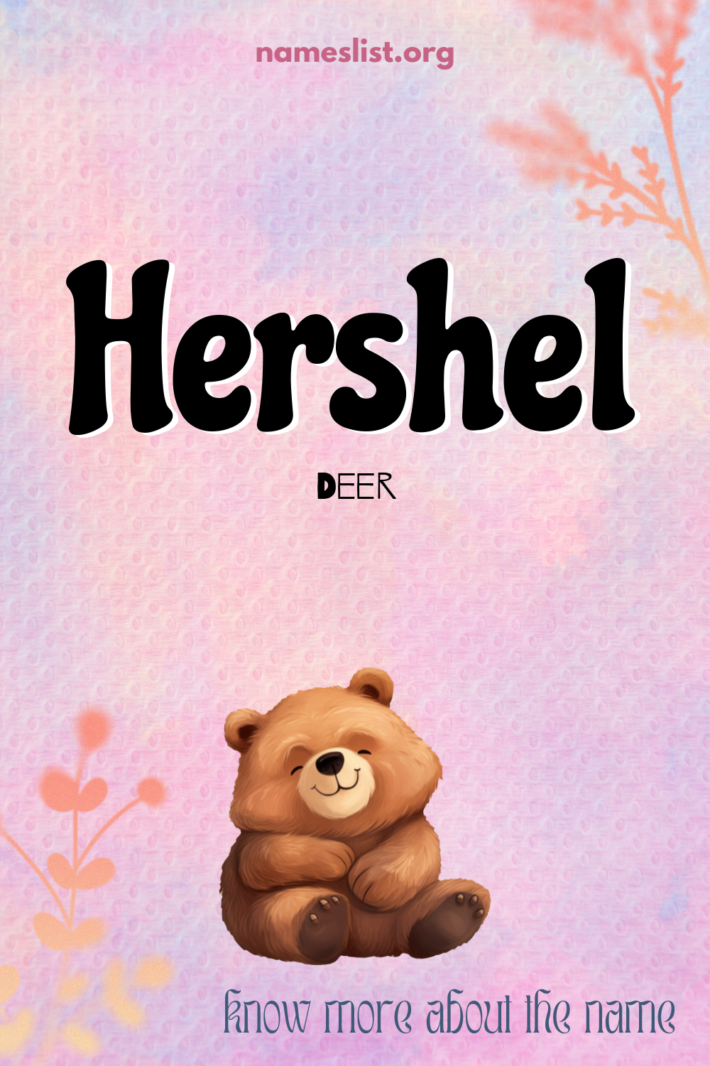 Hershel meaning and origin