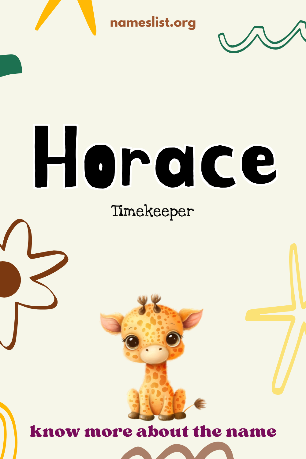 Horace meaning and origin