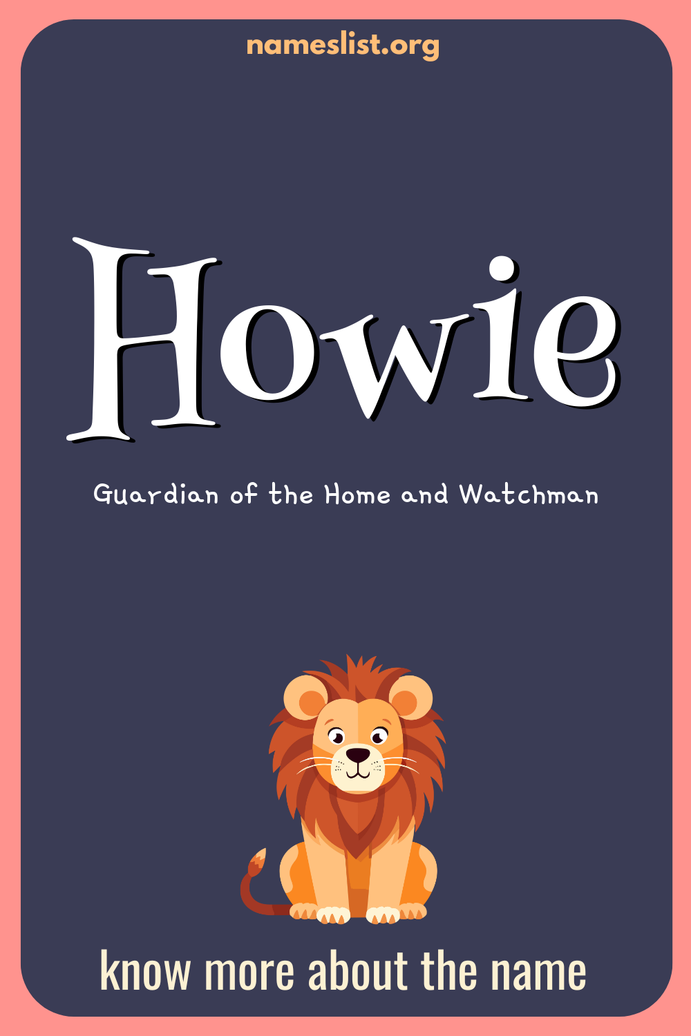 Howie meaning and origin