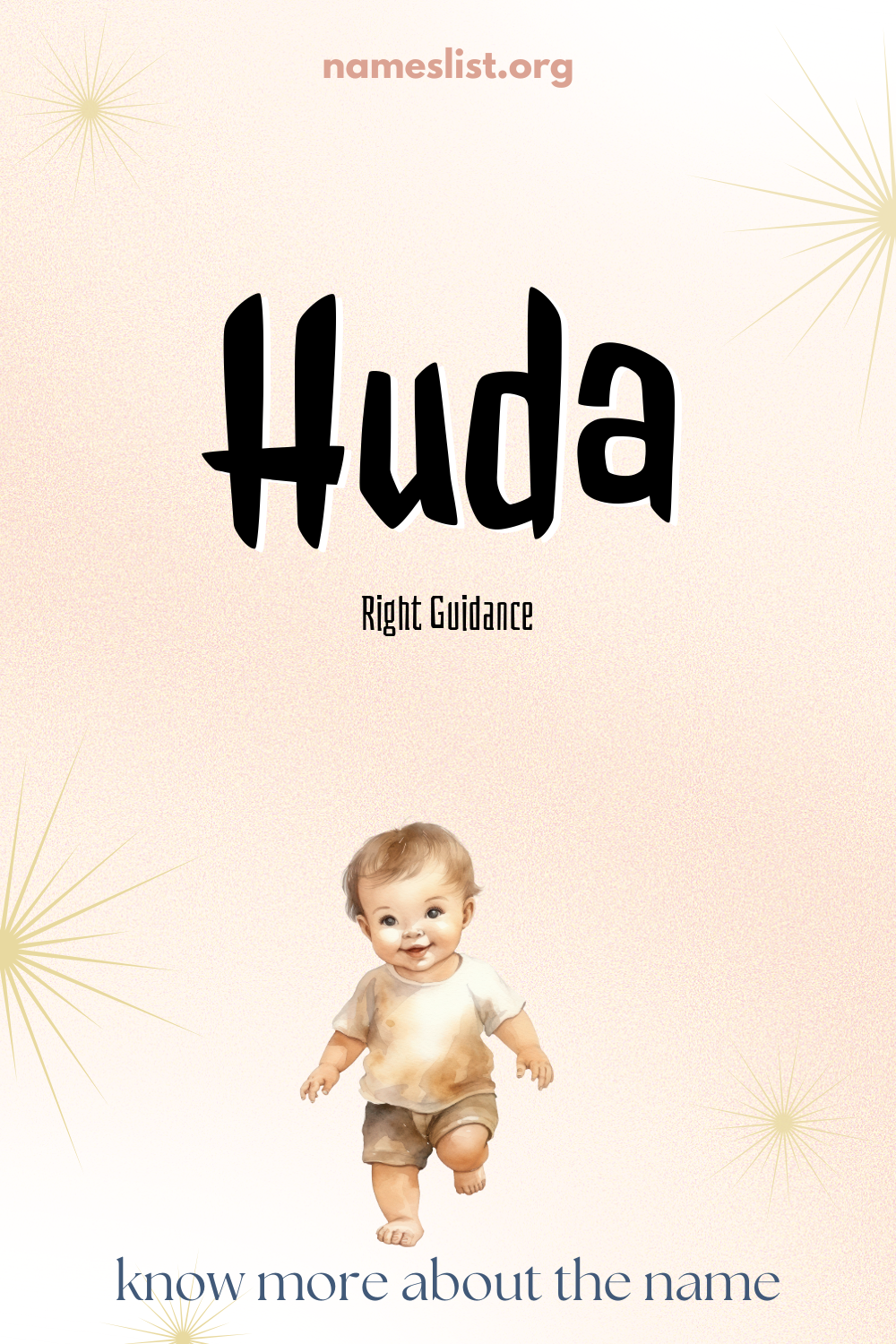 Huda meaning and origin