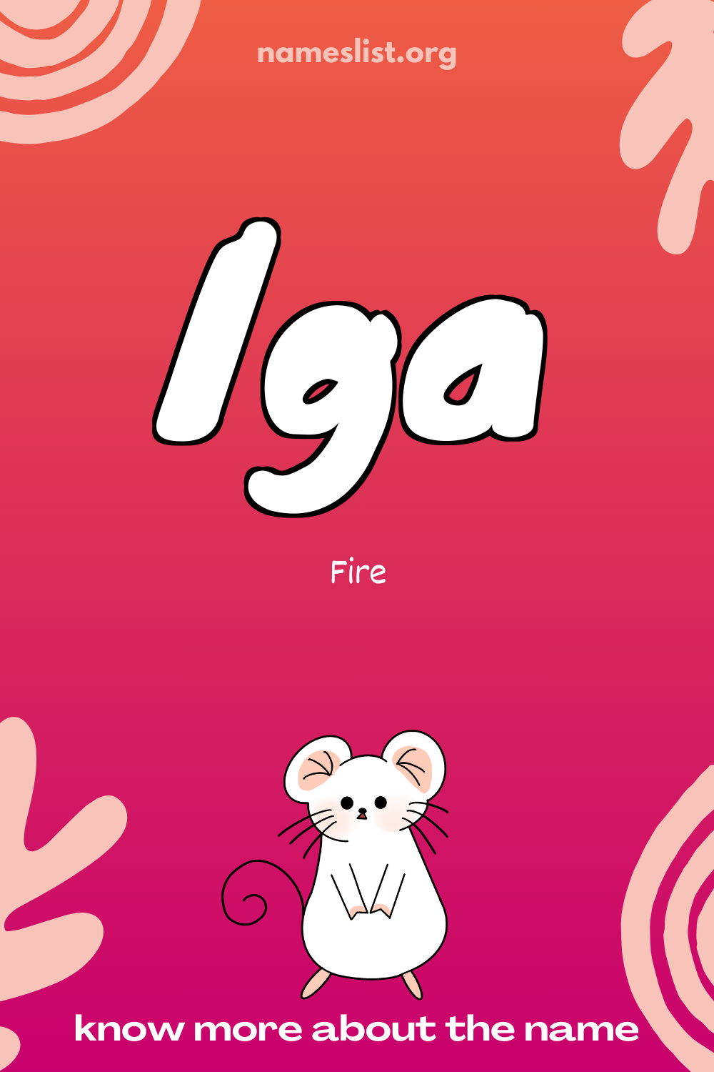 Iga meaning and origin
