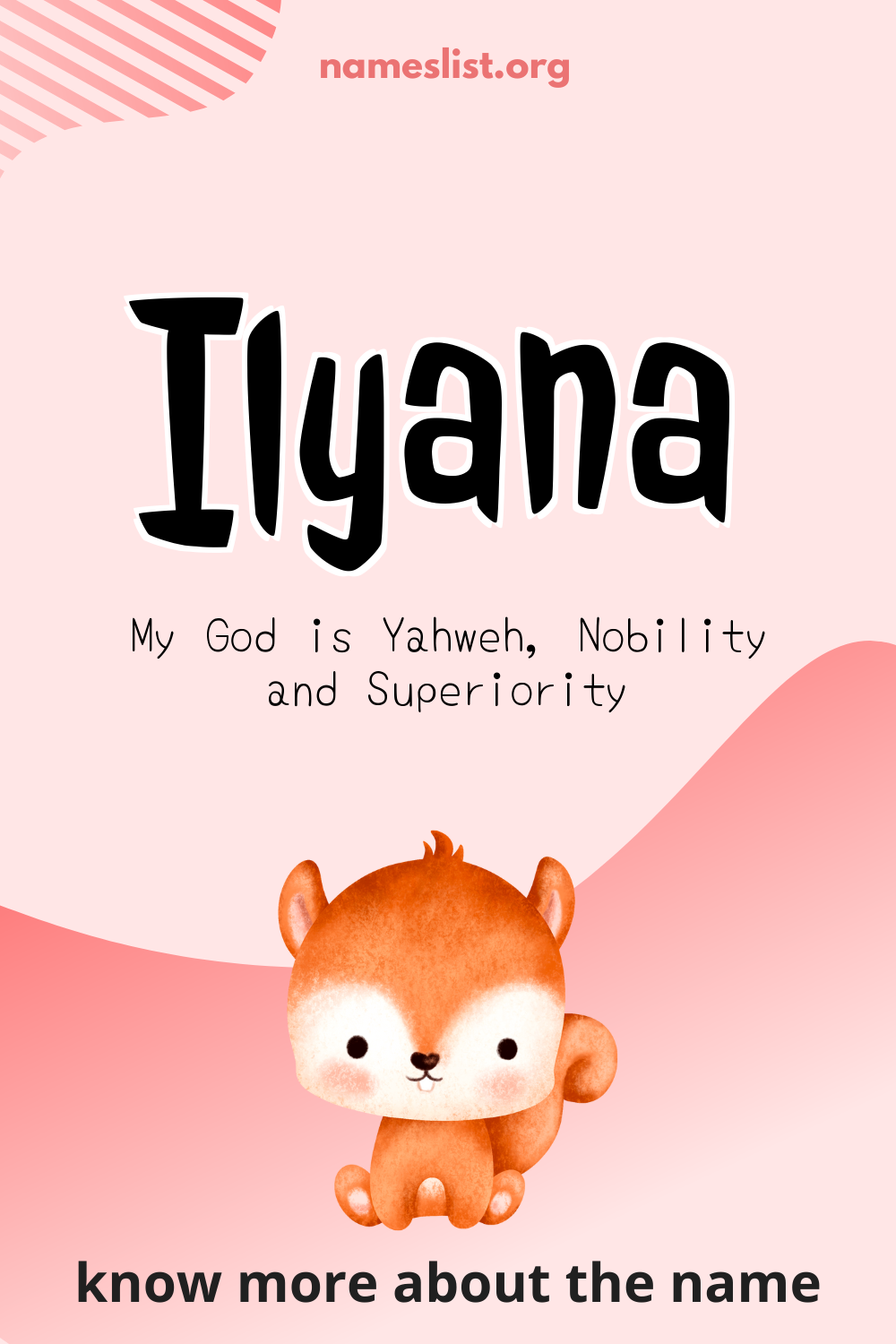 Ilyana meaning and origin