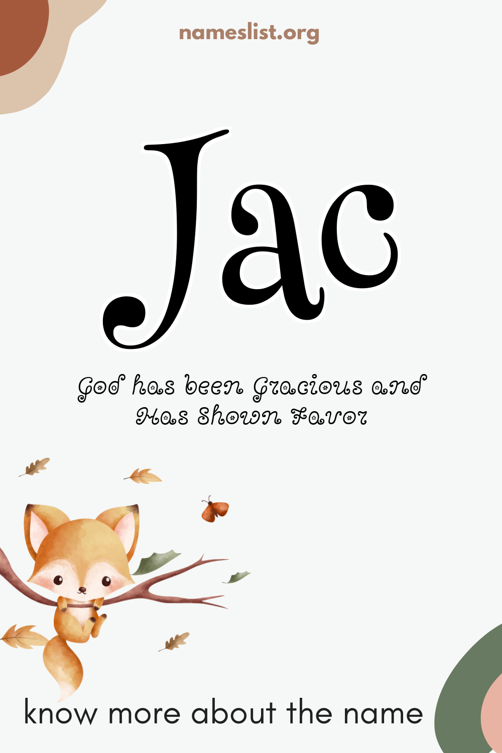 Jac meaning and origin