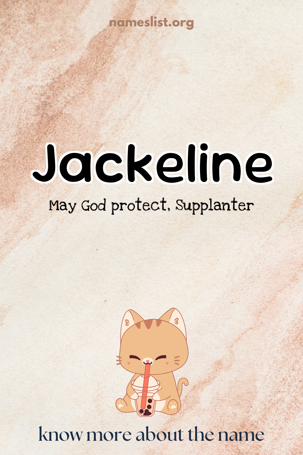 Jackeline meaning and origin
